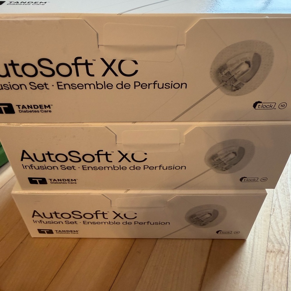30 Tandem AutoSoft XC Infusion Sets - 3 10 packs